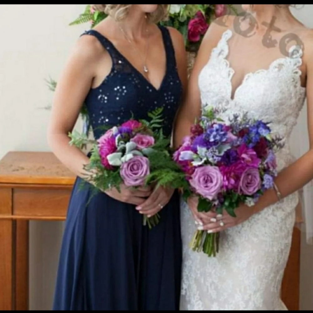 David's bridal bridesmaid dress